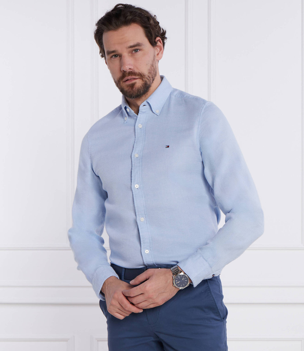 Рубашка Tommy Hilfiger - голубой(MW0MW32879)