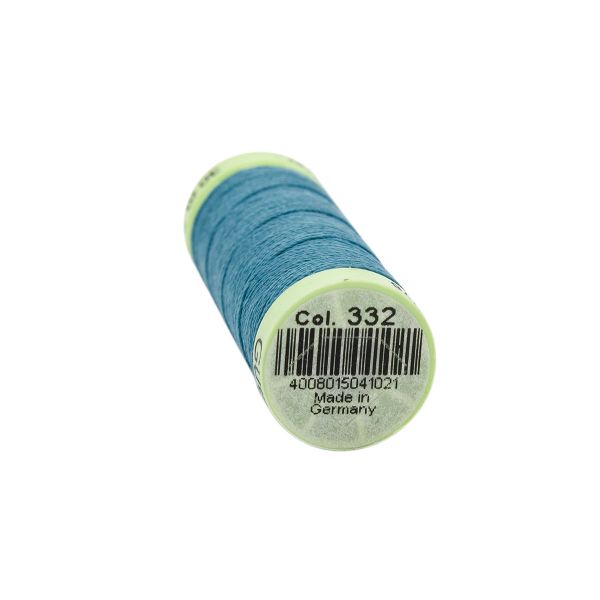 Нитки отделочные Gutermann Top Stitch 30 (30 метров), 5 кат. | 332 насыщенный бирюзовый