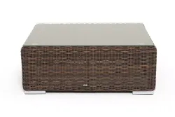 "Капри" журнальный столик плетеный, цвет коричневый