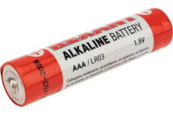 Алкалиновая батарейка REXANT AAA, LR03 4 шт 30-1012
