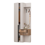 Прихожая с вешалкой и ящиками Кашемир/Авелано Чарли левый 90х35х220 см