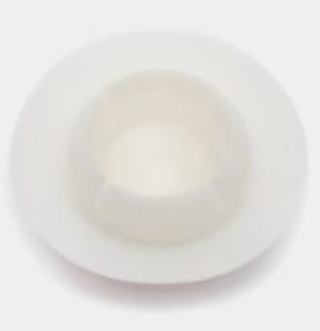 Заглушка резиновая 2110-5007091 Dвн=12мм Белая кузова малая гладкая БалаковоЗапчасть 16424