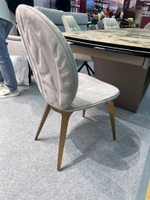 Стул CAVA GY8029 Astrid бежевый/нерж.сталь