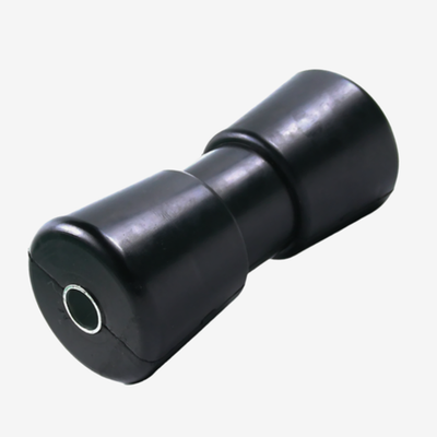 Резиновый килевой ролик COMT-TCOM2 (D83х50х21,5 мм) черный 185 мм. Trailercom