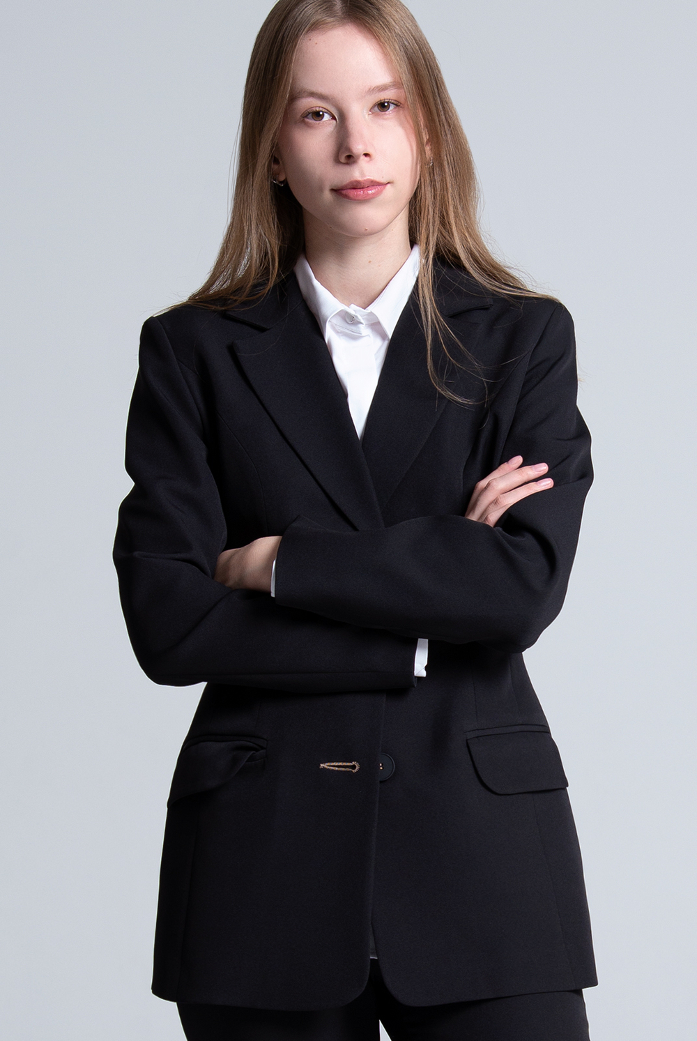 Жакет женский 4659А, черный #89Чер044659А