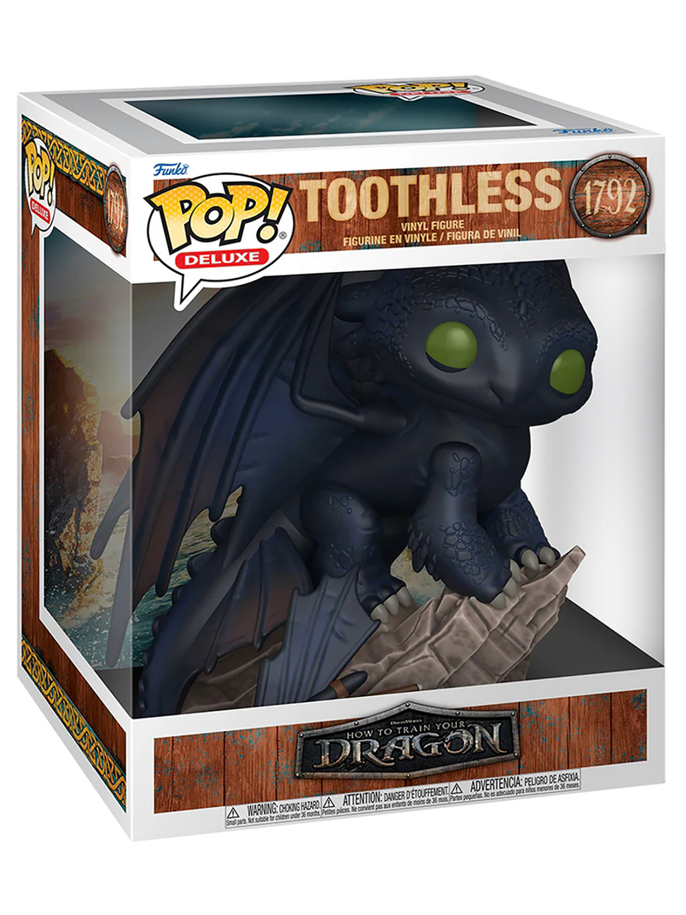Фигурка Funko POP! Deluxe How to Train Your Dragon Live Action Toothless (1792) 86140