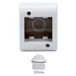 Модульная настен. коробка для эл/устан. изделий VIVA, IP40,2мод. DKC