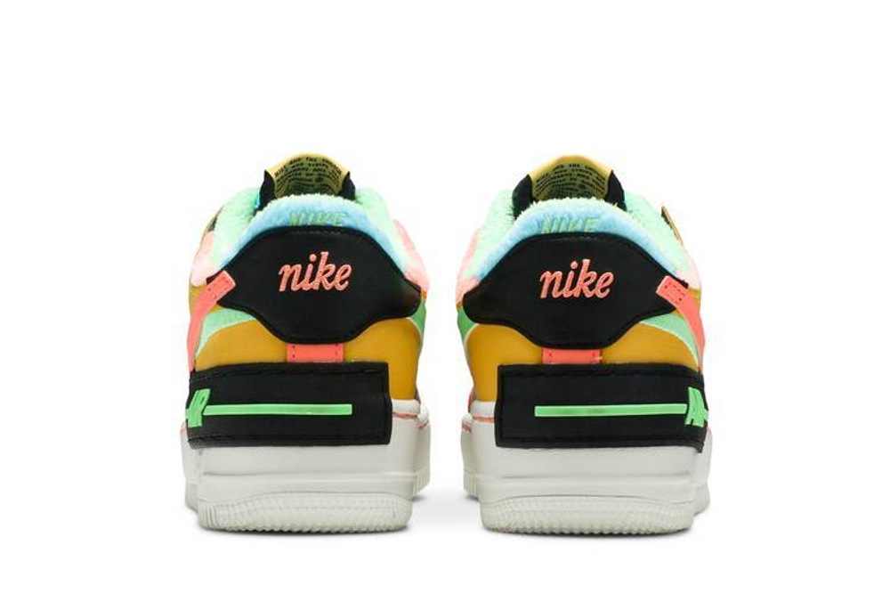 Кроссовки Nike Air Force 1 Low Shadow Se "Olive Flak" (Женская размерная сетка)