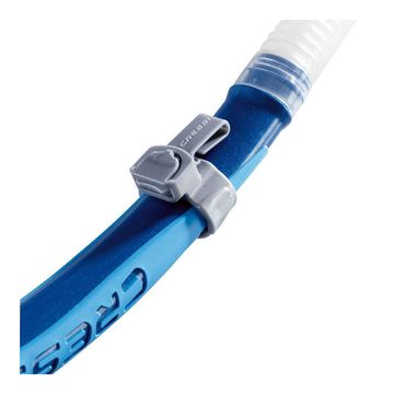 Трубка Cressi Alfa Dry синий/азур