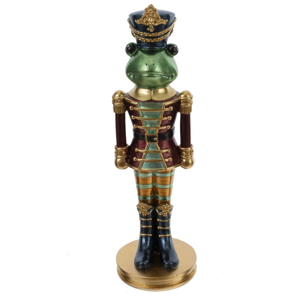 GAEM Фигурка декоративная "Солдатик-лягушонок", L7,5 W7,5 H27 см