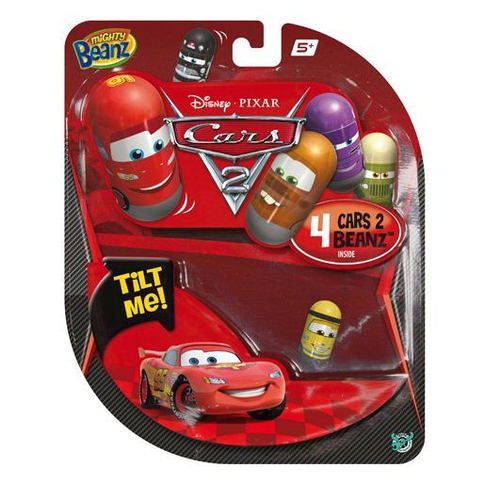 Крутые Бобы "Тачки" 4шт. в блистере
