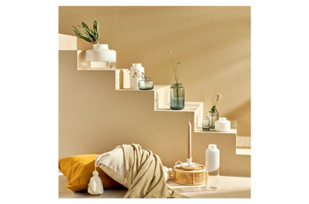 Ваза Nude Glass Мини Магнолия 15см белая