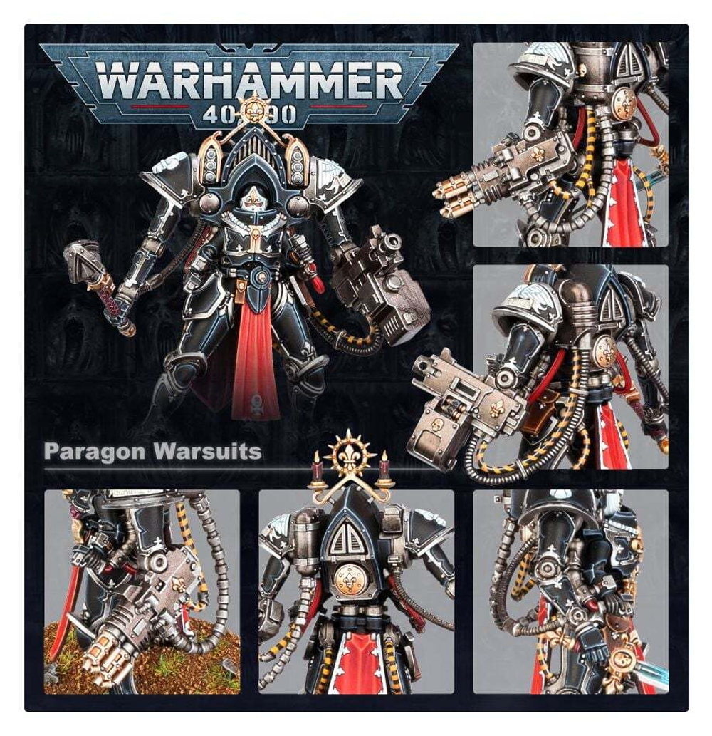 Adepta Sororitas Paragon Warsuits