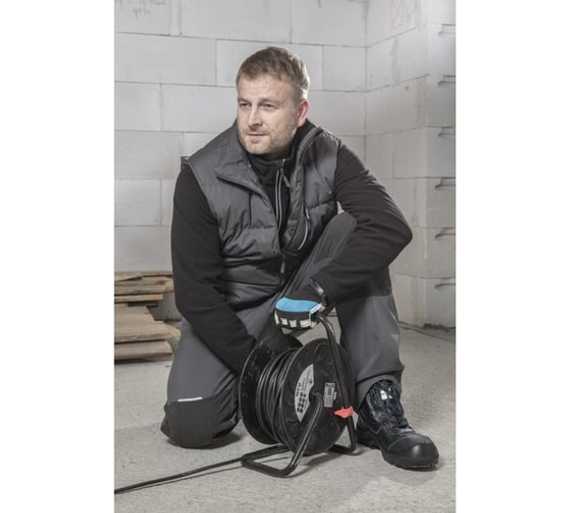 Жилет утепленный графитовый WIED Ripstop Högert, арт. HT5K243
