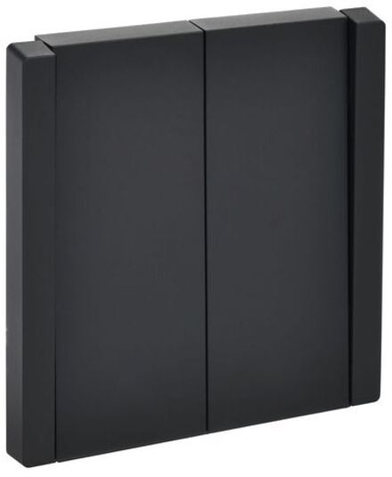 Выключатель проходной 2-кл. СП FORTE&PIANO 10А FP107 черн. IEK FP-V22-0-10-1-K02