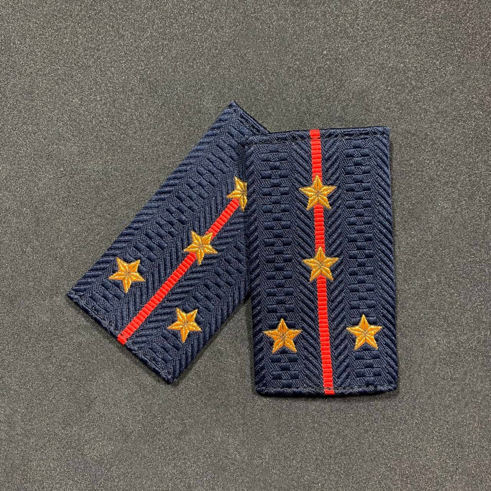Фальш Погоны ( Муфта ) Полиции ОВД МВД Капитан Нового Образца | ATRIBUTICASTORE.RU