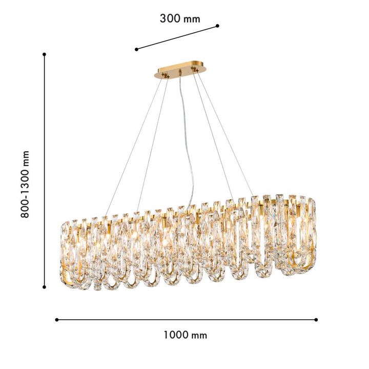 Подвесная люстра Favourite Infinity 4721-18P