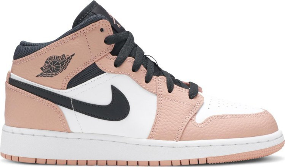 Air Jordan 1 Mid GS 'Pink Quartz'