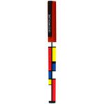 Ручка шариковая Greenwich Line "Mondrian" синяя, 0,7мм, игольчатый стержень, грип, софт-тач