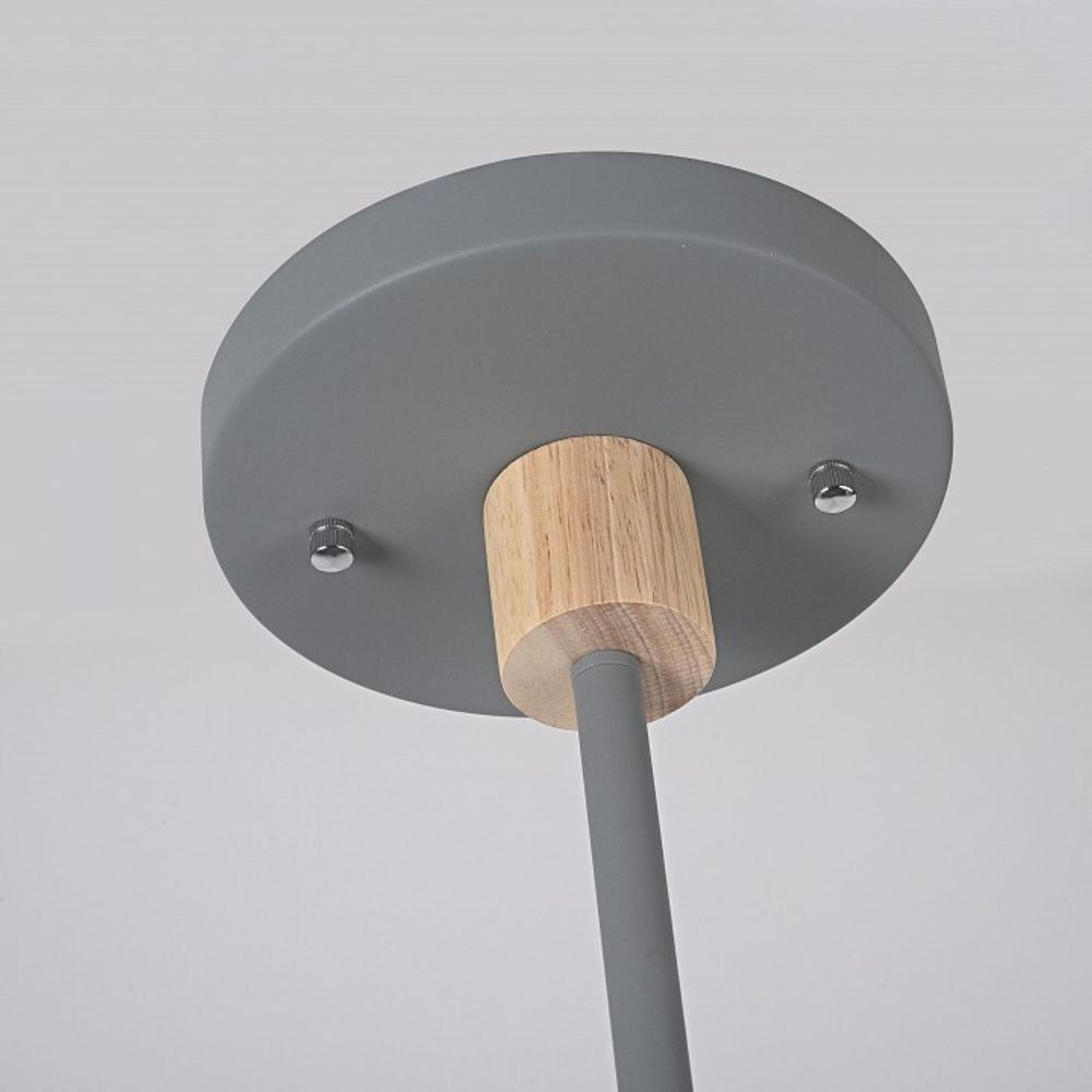 Люстра на штанге Imperiumloft TURNA Gray TURNA-DBL01