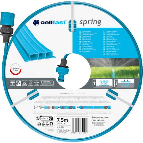 Шланг CELLFAST SPRING" перфорированный 7,5м