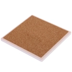 Подставка под кружку керамическая 10,8*10,8см «Дед Мороз»