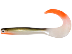 Виброхвост LJ 3D Series Kubira Fire Tail 9" (22,8 см), цвет PG43, 1 шт.