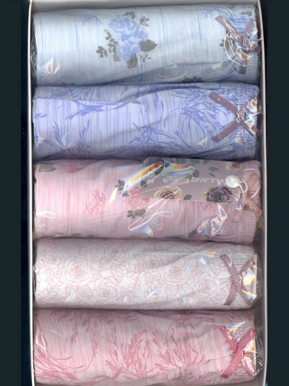 Набор из 5 трусиков-слип оригинальных расцветок (Размер: 95) (Цвет: разноцветный)