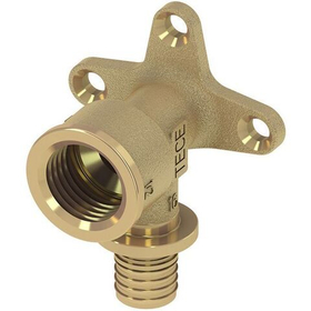 Уголок с настенным креплением TeCe 25 х 3/4*