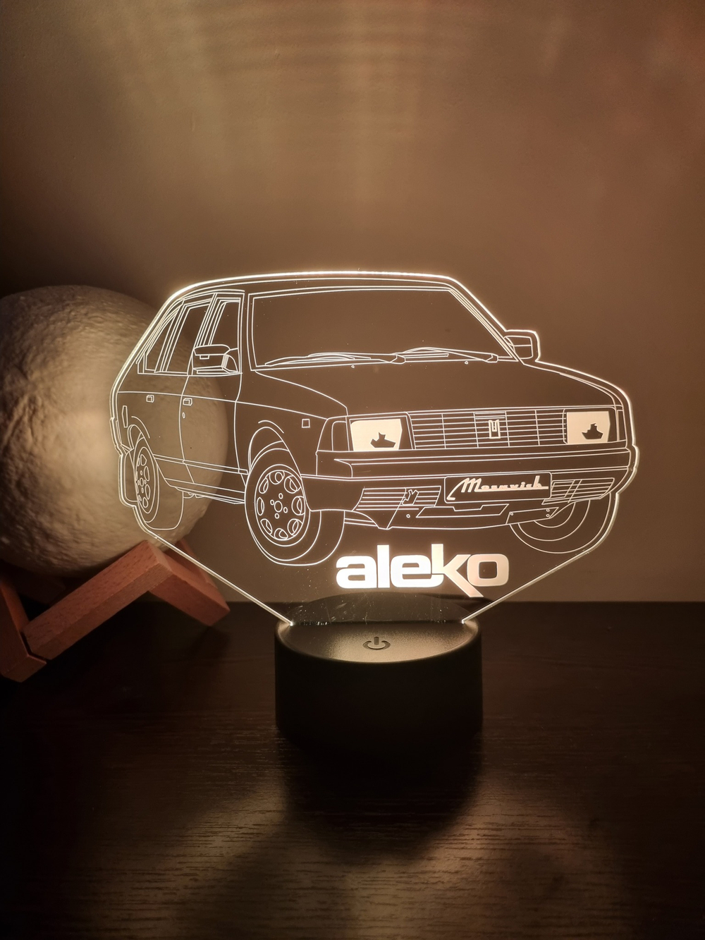 Светильник "Автомобиль - Москвич "