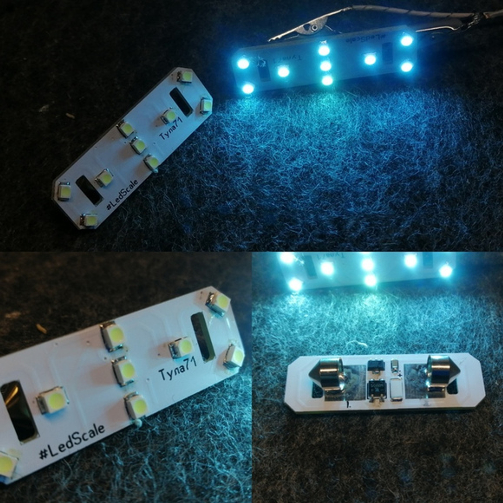 C10W-SMD2835-N (подсветка номера) - белый