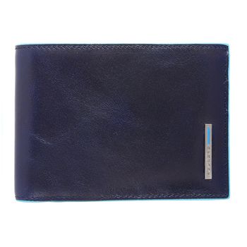 Кошелек Piquadro Blue Square синий телячья кожа (PU257B2/BLU2)