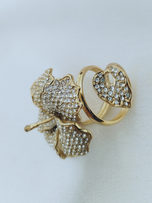 "Кордия" кольцо из коллекции "Ботаника"