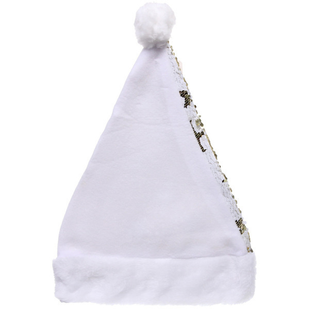 Колпак новогодний «Новогоднее чудо», Белый/Золото