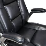 Кресло BRABIX PREMIUM "Paradigm EX-556", пружинный блок, рециклированная кожа, черное, 532976