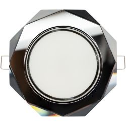 DK 81 SL Светильник ЭРА под лампу Gx53, 220V,13W, зеркальный | Встраиваемые светильники Для ламп GX53