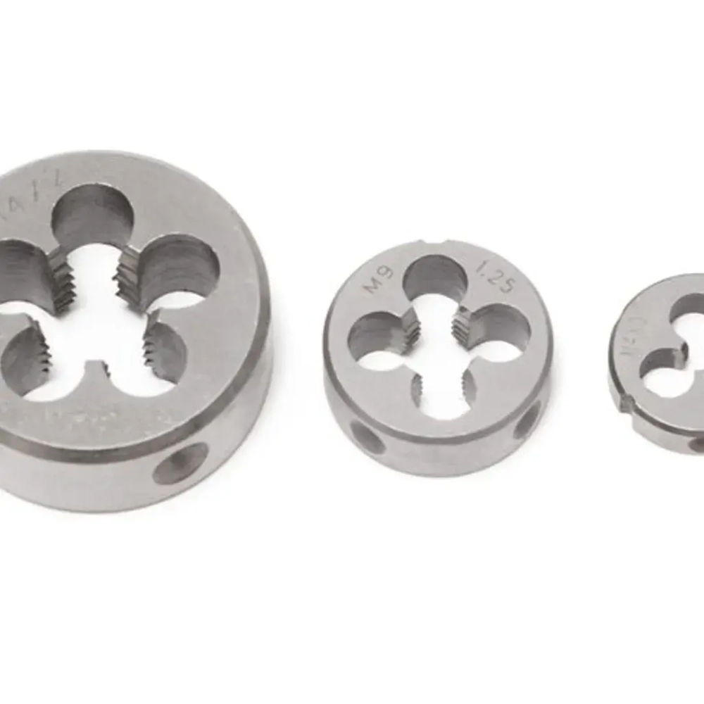 Плашка M10x1.25 ?30,в пластиковом футляре Forsage F-DIE10x1,25