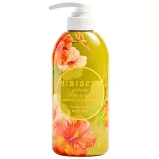 Лосьон для тела с гибискусом JIGOTT Hibiscus Perfume Body Lotion 500 мл