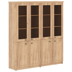 Шкаф высокий 2-х секционный комбинированный RHC 180.2 1808х466х2023 RAUT
