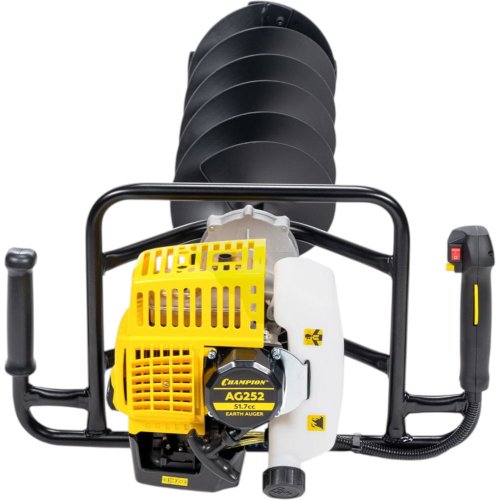 Мотобур CHAMPION AG 252 + шнек 200 мм C8053