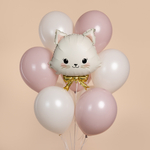 Фигура Кошечка с золотым бантиком, Сатин 23'' Fl