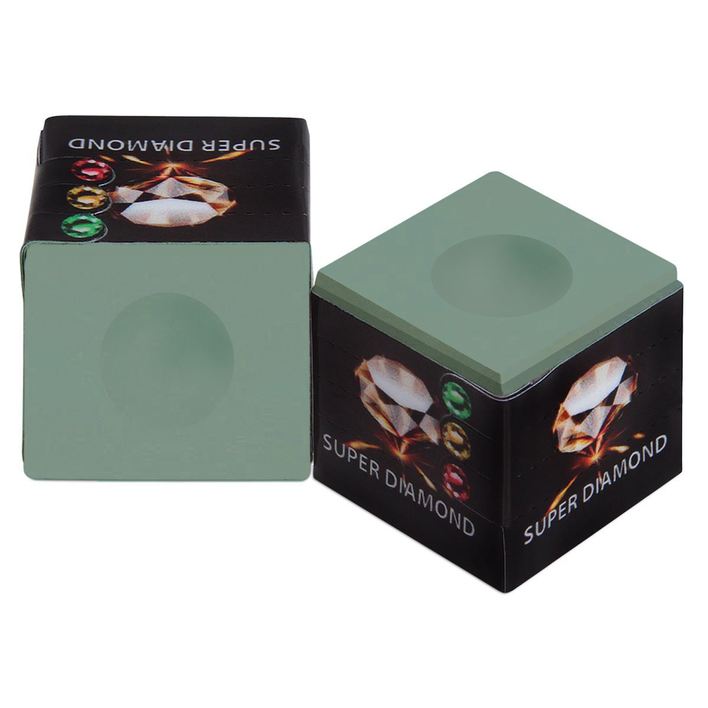 Мел бильярдный "Super Diamond" Green 1шт.