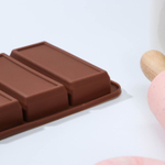 Форма силиконовая для выпечки  «Батончики», 5 ячеек, 22,3×10,5×2 см