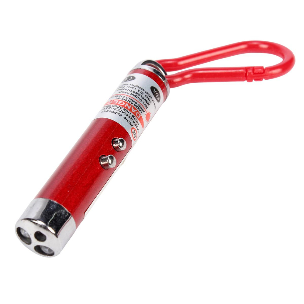 Фонарик пластиковый брелок 10 см, с-30975