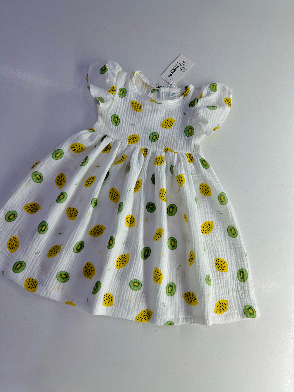 Фруктовый микс - платье для девочек 2 400 тг./шт. (оптом - цена за 5 размеров)