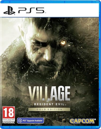 PS5 Resident Evil 8 Village Gold Edition (поддержка PS VR2) (Б/У, Полностью на русском языке, PPSA-01557)