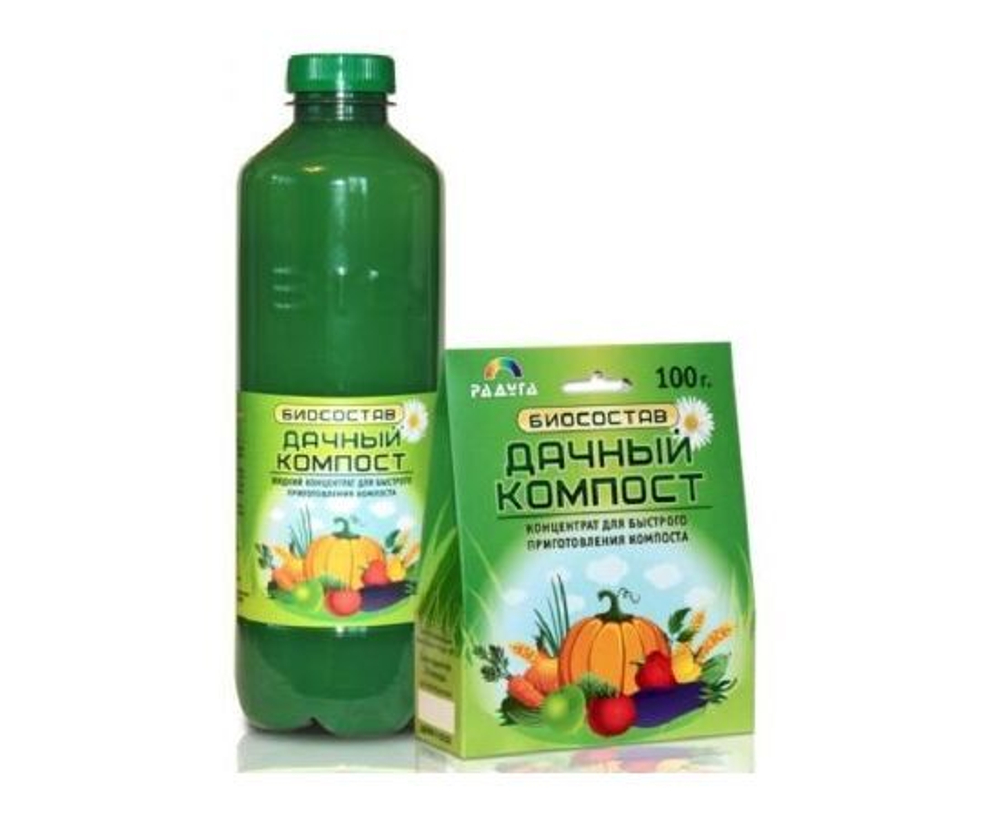 Биосостав Дачный Компост (100г) для переработки раститительных отходов