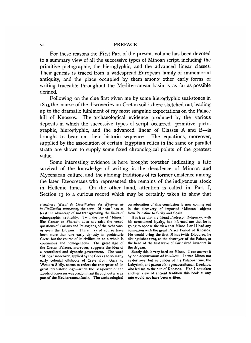 Scripta Minoa: the written documents of Minoan Crete, with special reference to the archives of Knossos. Vol. 1 | Arthur Evans