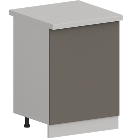 Кухня Модуль ШН 600М Графит / Грей Софт