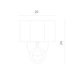 Бра Divinare Contralto 4069/02 AP-1